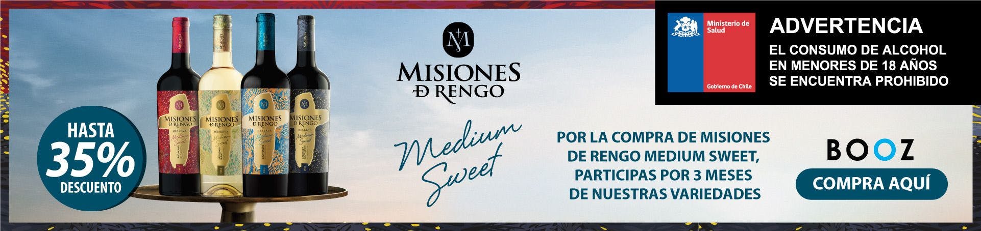 Vino Misiones de Rengo Medium Sweet Reserva